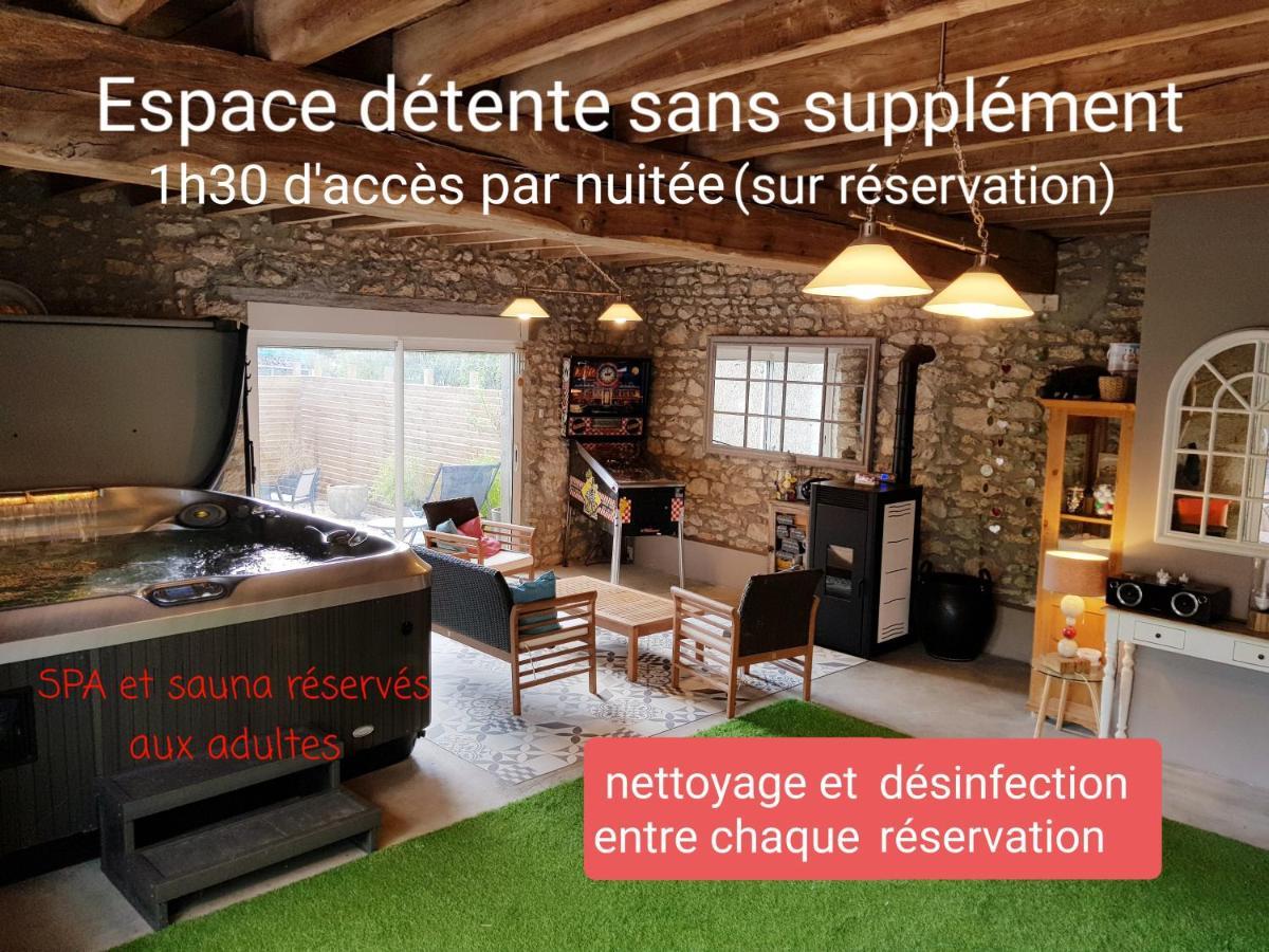 Le Grand Cedre Spa Et Sauna Interieur Piscine Marolles  Dış mekan fotoğraf